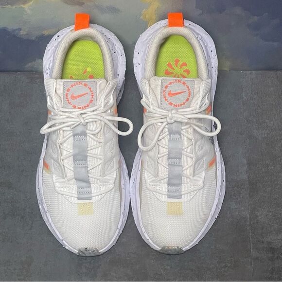 Nike Crater Impact Women's Summit White Grey Fog Sneakers Size 7 - Picture 15 of 16